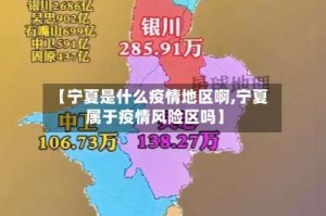 【宁夏是什么疫情地区啊,宁夏属于疫情风险区吗】