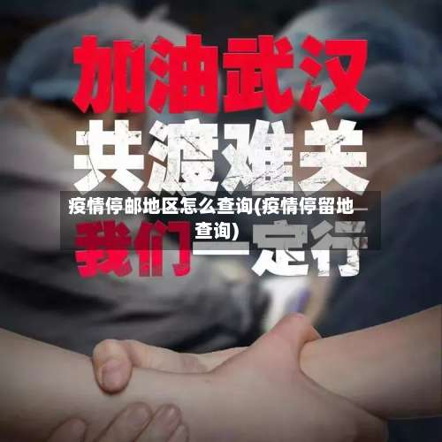 疫情停邮地区怎么查询(疫情停留地查询)-第2张图片