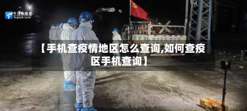 【手机查疫情地区怎么查询,如何查疫区手机查询】-第2张图片