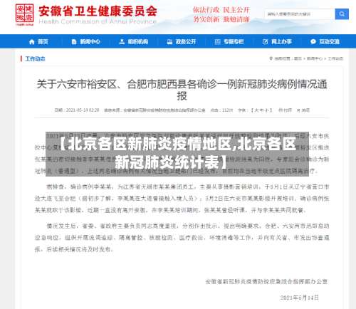 【北京各区新肺炎疫情地区,北京各区新冠肺炎统计表】-第1张图片