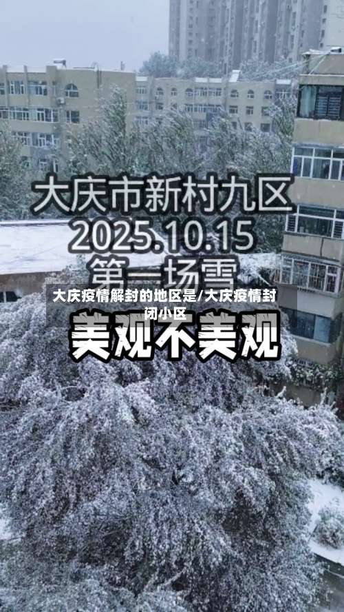 大庆疫情解封的地区是/大庆疫情封闭小区-第3张图片