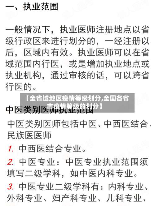 【全省域地区疫情等级划分,全国各省市疫情等级的划分】-第3张图片