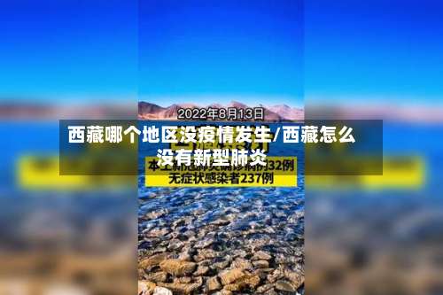 西藏哪个地区没疫情发生/西藏怎么没有新型肺炎-第3张图片